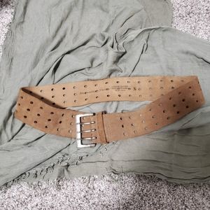 Abercrombie & Fitch Vintage Brown Leather Belt